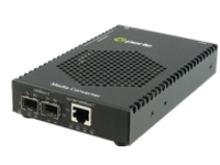 Perle S-1110P-DSFP - Fiber media converter