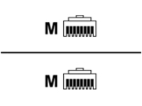 AddOn - Patch cable - RJ-45 (M) to RJ-45 (M)