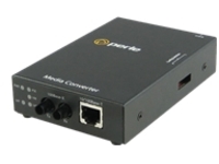 Perle S-110P-S2ST80 - fiber media converter - 10Mb LAN, 100Mb LAN