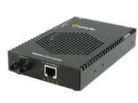 Perle S-1110PP-M2ST2 - fiber media converter - 10Mb LAN, 100Mb LAN, GigE