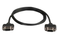 C2G CMG-Rated DB9 Low Profile Cable F-F