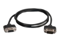 C2G CMG-Rated DB9 Low Profile Cable M-F - serial cable - 1.8 m