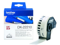 Brother DK-22210 - Schwarz auf Weiß