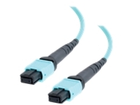 C2G 20m MTP 10Gb 50/125 OM3 Multimode Fiber Optic Cable (Plenum-Rated)