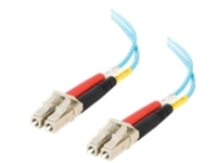 C2G 1m LC-LC 10Gb 50/125 Duplex Multimode OM3 Fiber Cable