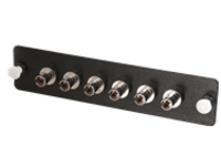 C2G Q-Series Fiber Distribution System 6-STRAND, ST, ZIRCONIA INSERT, SM ST