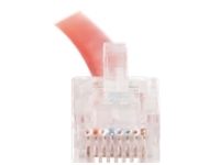 C2G Cat5e Non-Booted Unshielded (UTP) Network Crossover Patch Cable - crossover cable - 30.5 m - red
