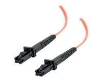 C2G 10m MTRJ-MTRJ 62.5/125 OM1 Duplex Multimode PVC Fiber Optic Cable