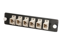 C2G Q-Series Fiber Distribution System 12-STRAND, SC, PB INSERT, MM, BEIGE SC