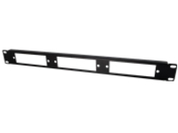 C2G Q-Series Fiber Distribution System 3-PANEL RACK-MOUNT FIBER OPTIC PANEL