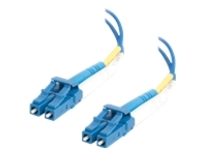 C2G 2m LC-LC 9/125 Duplex Single Mode OS2 Fiber Cable - Plenum CMP-Rated - Blue - 6ft - patch cable - 2 m - blue