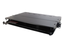 C2G Q-Series Fiber Distribution System 3-PANEL RACK-MOUNT FIBER OPTIC ENCLOSURE