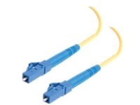 C2G 30m LC-LC 9/125 Simplex Single Mode OS2 Fiber Cable - LSZH - Yellow - 100ft - patch cable - 30 m - yellow