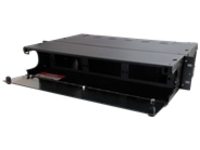 C2G Q-Series Fiber Distribution System 6-PANEL RACK-MOUNT FIBER OPTIC ENCLOSURE