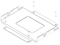 Chief HB-29S - Mounting component (mount bracket) for projector