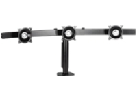Chief KTC325B Widescreen Triple Horizontal Desk Clamp Mount