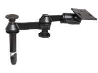 RAM Double Swing Arm with 4" Male and No Female Tele-Pole RAM-VP-SW1-4-2461 - mounting kit