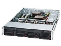 Supermicro SC825 TQ-R740LPB - rack-mountable - 2U - extended ATX