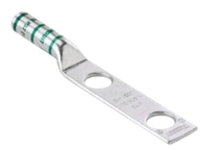 CC LUG 2HOLE 6 AWG 1/4 6.4MM STUD63 16MM HOLE SPACING