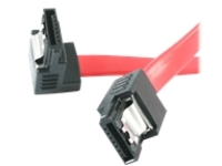 StarTech.com 12in Latching SATA to Right Angle SATA Serial ATA Cable (LSATA12RA1)