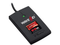 rf IDEAS WAVE ID Solo Keystroke Xceed ID Black Reader