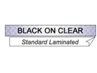Brother TZe131 - Black on clear