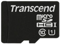 Transcend Premium - Flash memory card (microSDHC to SD adapter included)
