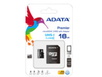 ADATA Premier UHS-I - Flash memory card (microSDHC to SD adapter included)