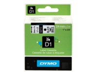 DYMO D1 - Glossy - black on white