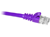CP Technologies patch cable - 7.62 m - purple
