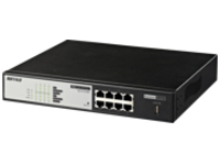 BUFFALO BSL-PS-G2108M ビジネススイッチ 8ポート BUFFALO Business Switch Giga PoE+ Web Smart BSL-PS-G2108M