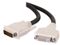 C2G 2m DVI-I M/F Dual Link Digital/Analog Video Extension Cable (6.6ft)