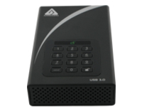 Apricorn Aegis Padlock ADT-3PL256-6000 - hard drive - 6 TB - USB 3.0