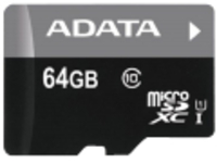 ADATA Premier - Flash memory card (microSDXC to SD adapter included)