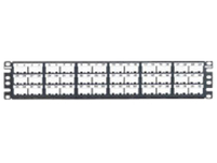 Panduit MINI-COM Modular Faceplate Patch Panels with Labels
