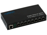 AddOn 1Gbs 1 RJ-45 to 8 SFP Media Converter