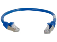 C2G 15ft Cat6a Snagless Shielded (STP) Network Patch Ethernet Cable Blue - patch cable - 4.57 m - blue