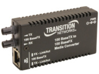 Transition Networks Stand-Alone Mini Fast Ethernet Media Converter