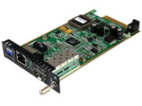StarTech.com Gigabit Ethernet Fiber Media Converter Card Module w/ Open SFP Slot