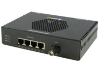 Perle Fast Ethernet PoE Ethernet Extender eXP-4S110E-BNC-XT
