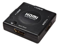 4XEM - video/audio switch - 3 ports