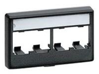 Panduit MINI-COM Snap-On Modular Furniture Faceplate