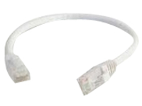 C2G 6in Cat6 Snagless Unshielded (UTP) Ethernet Network Patch Cable - White - patch cable - 15.2 cm - white
