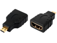4XEM - HDMI adapter - HDMI female to 19 pin micro HDMI Type D male