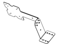 Capsa Healthcare - Mounting component (barcode scanner charging base shelf)