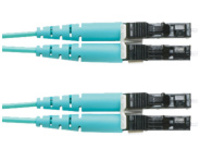 Panduit Opti-Core patch cable - 10 m - aqua