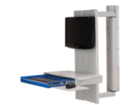 Capsa Healthcare Premium Tandem Arm w/Work Surface-CPU Holder