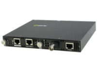 Perle Managed Gigabit Ethernet Extender eX-1SM1110-BNC