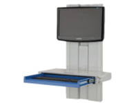 Capsa Healthcare Premium Slim Line w/Work Surface/CPU Holder