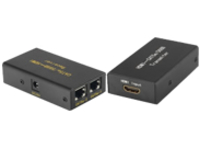 4XEM HDMI Extender Over Double Cat-5e/Cat-6 - video/audio extender - HDMI